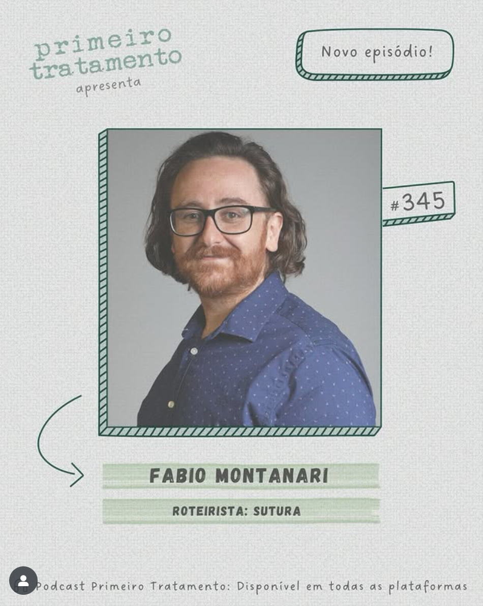 Interview about my career on Brazil's largest screenwriting podcast.